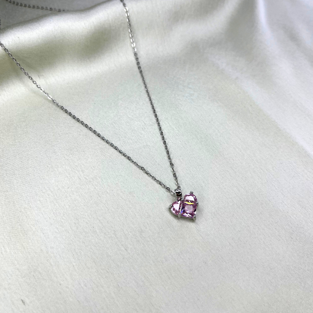 Tri-Heart Fusion Necklace