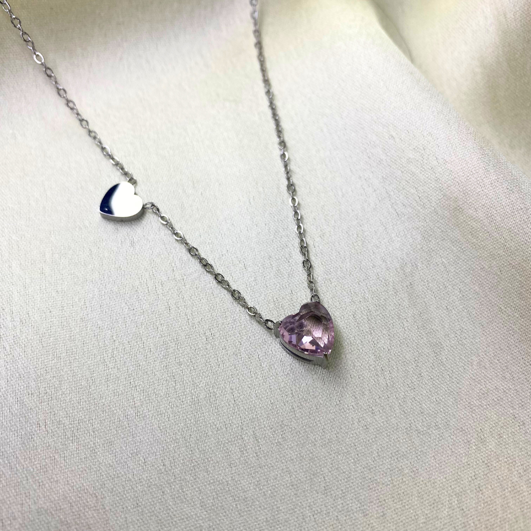 Crystal Heart Necklace