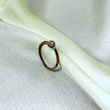 Single Diamond Ring