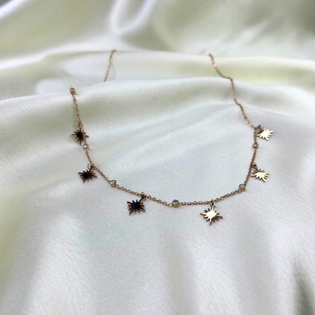 Snow flakes Necklace