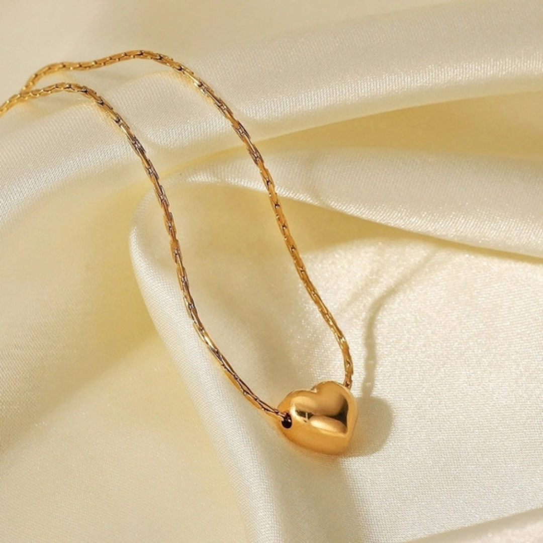 Mini Love Letter Heart Necklace – Easter Ahn Design