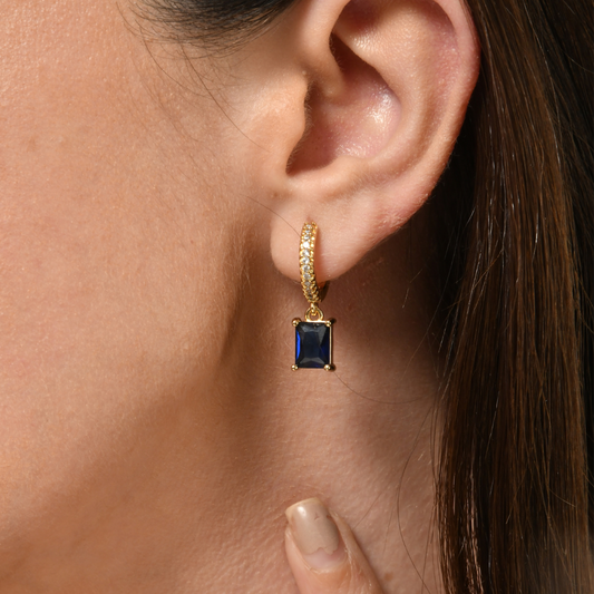 Blue Titanic Earrings - *Single Item*