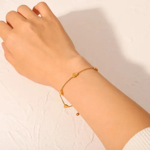 18 KT Gold Plated Love Affair Bracelet