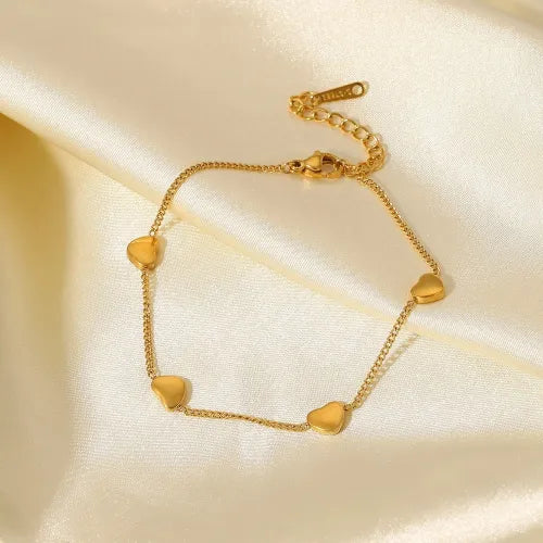 18 KT Gold Plated Love Affair Bracelet