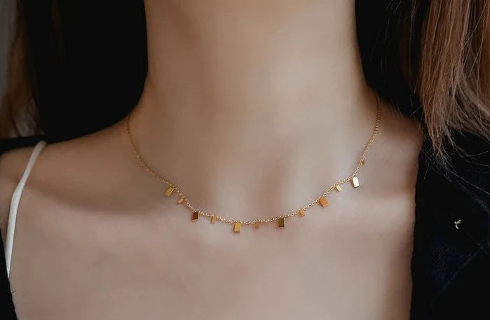 Gilded Array Necklace