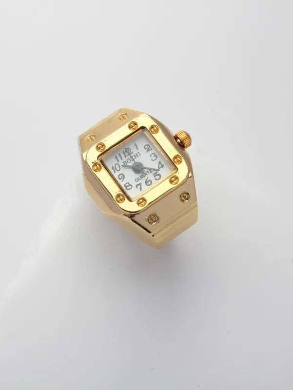 18 KT Gold Plated Watch Ring